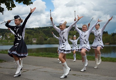 Obrazem: Rodina Nadoraz s Vikýřem u přehrady