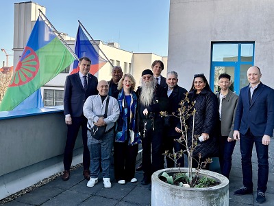 Liberecký kraj vyvěsil romskou vlajku