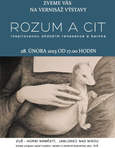 Výtvarné oddělení jablonecké ZUŠ představí projekt Rozum a cit