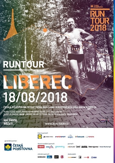 Závod pro rodiny s dětmi RunTour po roce zavítá do Liberce
