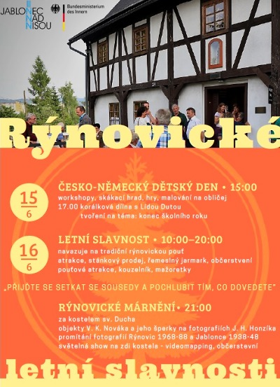 V Rýnovicích chystají letní slavnosti