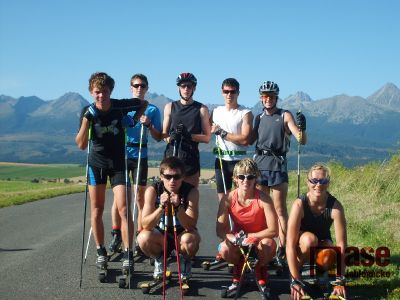 Lyžaři Ski klubu nabírali kondičku v Tatrách