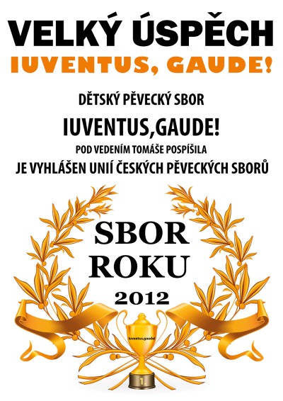Iuventus Gaude! byl vyhlášen Sborem roku 2012