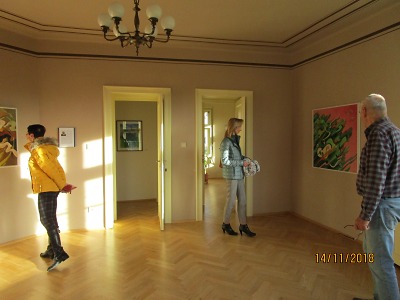 Ve Schneiderově vile v Jablonci pořádají výstavu Jaroslava Švihly