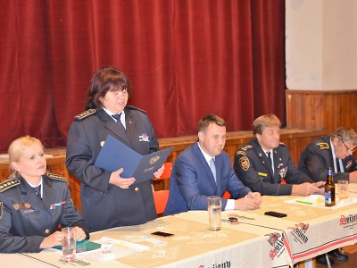 Dobrovolní hasiči ocenili zasloužilé členy na setkání v Bratříkově