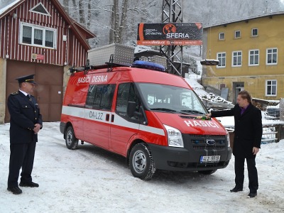 Dobrovolní hasiči v Desné mají nového pomocníka