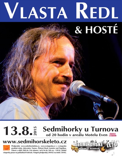 Vlasta Redl uzavře hudební část Sedmihorského léta 2015