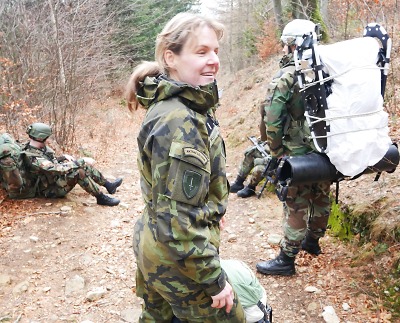Zdravotní sestřička z Jablonce je aktivní záložačkou české armády