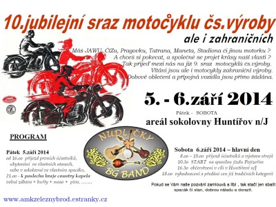 Příznivci historických i současných motocyklů se sejdou v Huntířově