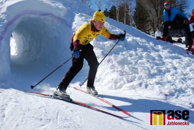 Obrazem: Tanvaldský skicross na běžkách