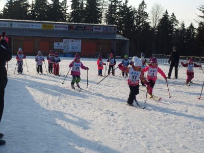 Přípravka SKI klubu se loučila se sněhem závody
