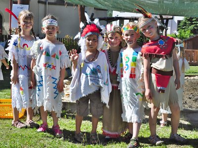 Ve školce Tanvald Šumburk ukončili školní rok s indiány
