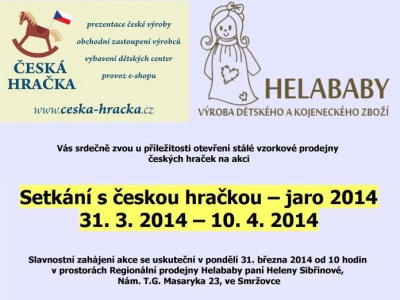 České hračky budou ve smržovské prodejně Hela baby nastálo