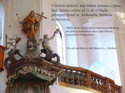 Brány kostela sv. Archanděla Michaela se otevírají návštěvníkům