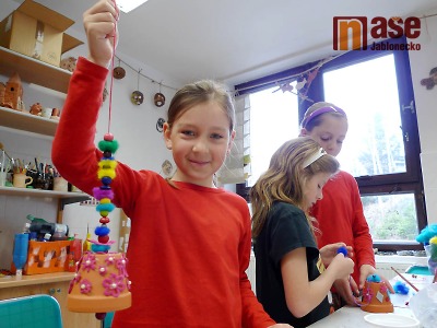 Sněženkou se rozezněly vlastnoručně vyrobené zvonky