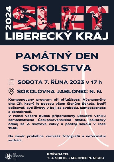 Památný den sokolstva si připomenou i v Jablonci