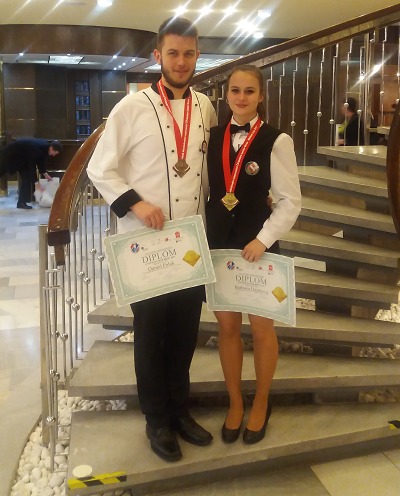 Gastronomickou soutěž ovládli žáci z liberecké střední školy