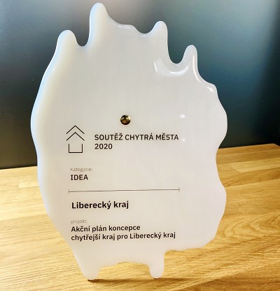 Cena Chytrá města za rok 2020 putuje do Libereckého kraje