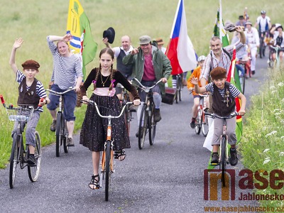 Autor foto:Antonín Bělonožník Obrazem: XV. ročník Spanilé jízdy Cyklostezkou Járy Cimrmana