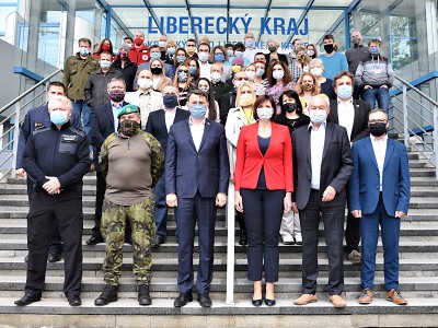 Autor foto:Archiv KÚ Libereckého kraje Nouzový stav kvůli koronaviru končí, zasedal 35. krajský krizový štáb