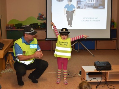 Preventivní akce městské policie probíhala v mateřských školách