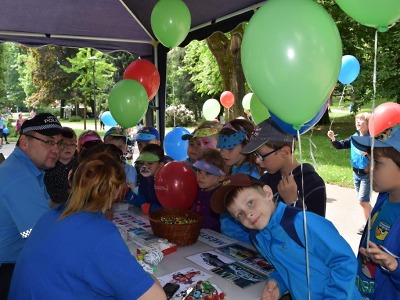 Městská policie se účastnila dnů dětí