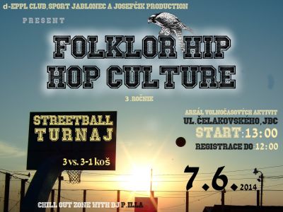Folklor hip hop culture basketbalový turnaj už klepe na dveře