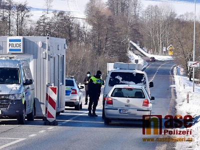 Autor foto:Zdeněk Horák VIDEO: Policisté kontrolují hranice okresu Trutnov