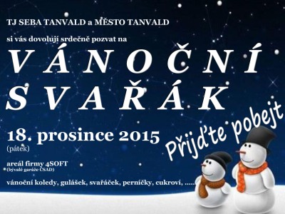 V Tanvaldě zvou na akci Vánoční svařák