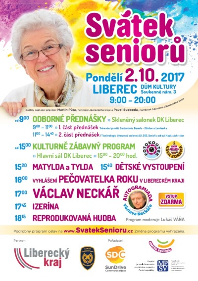 Dům kultury v Liberci bude v pondělí 2. října patřit seniorům