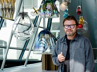 Jablonecký krystal rozzářila designová svítidla