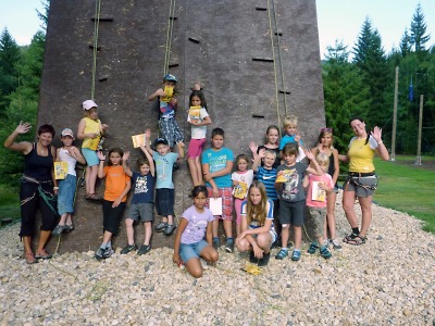 V lanovém centru Proud Harrachov se opět konají jednodenní tábory