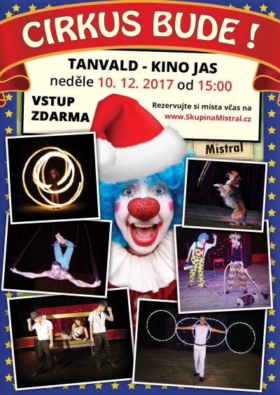 V tanvaldském kině Cirkus bude!