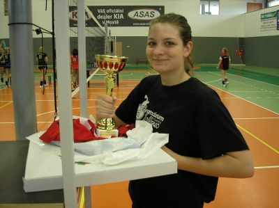  Volejbalové juniorky druhé na turnaji v Teplicích