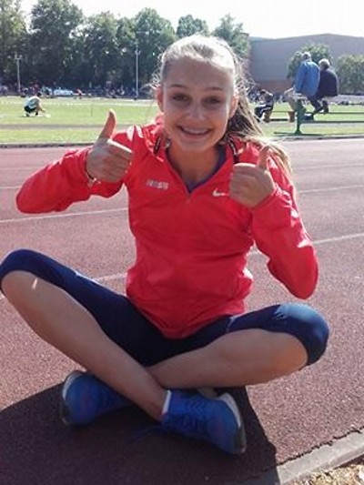Tereza Vokálová splnila limit na MS do 19 let v atletice 