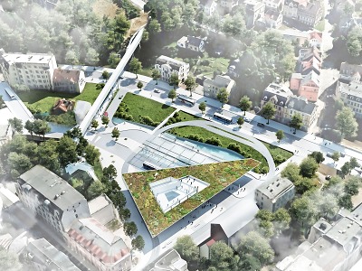 Autor foto:Archiv magistrátu města Jablonec nad Nisou Jablonecký terminál má být v provozu nejpozději v červenci 2023