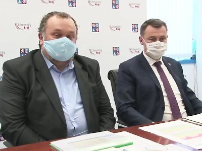 Autor foto:Archiv KÚ Libereckého kraje/ reprofoto z videa Čísla koronaviru v kraji i Česku stagnují, očkování nenabralo rychlost