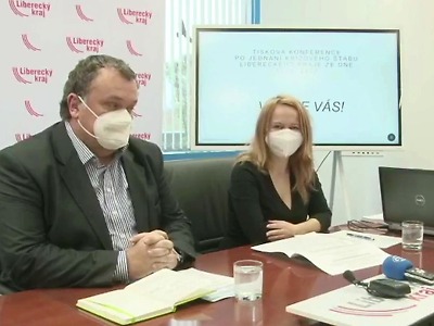 Autor foto:Archiv KÚ Libereckého kraje/ reprofoto NP Počet případů covidu stoupá, ale naštěstí je méně hospitalizovaných