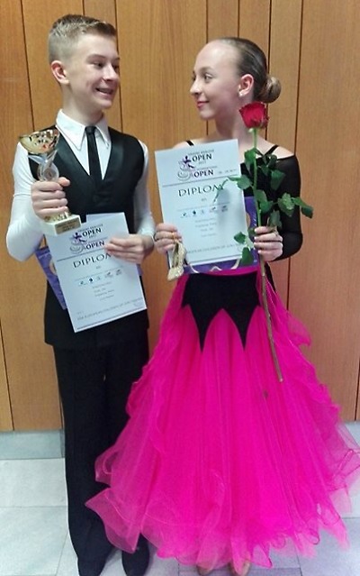 Junioři z liberecké taneční školy zabodovali na mezinárodní soutěži