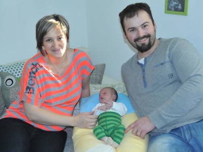 První chlapeček narozený v Libereckém kraji obdržel zlatého kozoroha