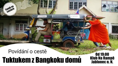 Jak se jelo tuktukem z Bangkoku domů se dozvíte Na Rampě