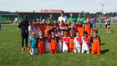 Úspěch desetiletých fotbalistů na turnaji v Českých Budějovicích