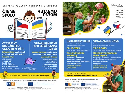 Ukrajinský klub se vrací do liberecké knihovny, tentokrát s divadlem