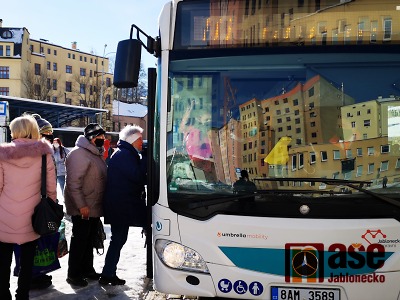 Provoz jablonecké MHD v období vánočních svátků