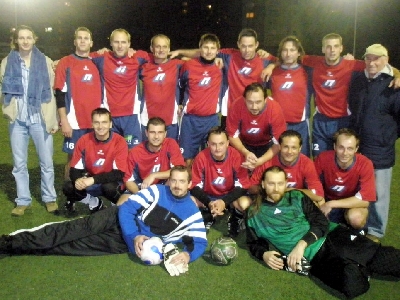 Fotbalisté Unithermu vyhráli ligu neregistrovaných
