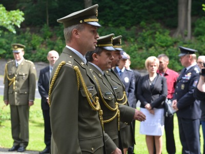 U památníku si připomněli oběti komunistického režimu