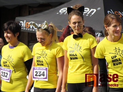 Up Hill Run na Dobré Vodě objektivem Jany Veselé