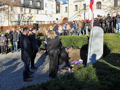 Jablonec si připomněl 17. listopad