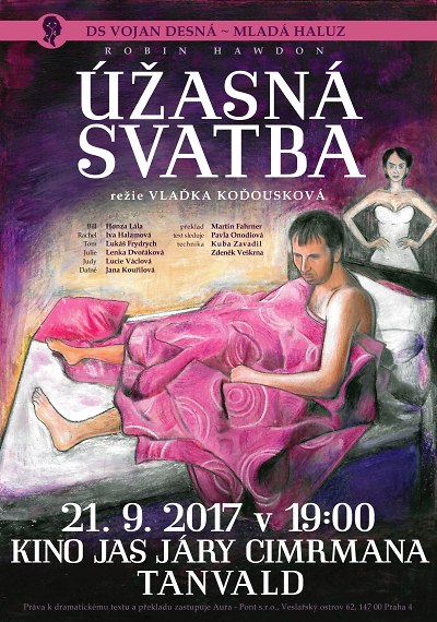 V tanvaldském kině soubor z Desné ukáže Úžasnou svatbu