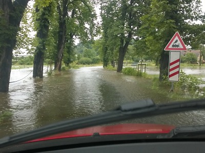 Hladiny řek v Libereckém kraji začaly stoupat